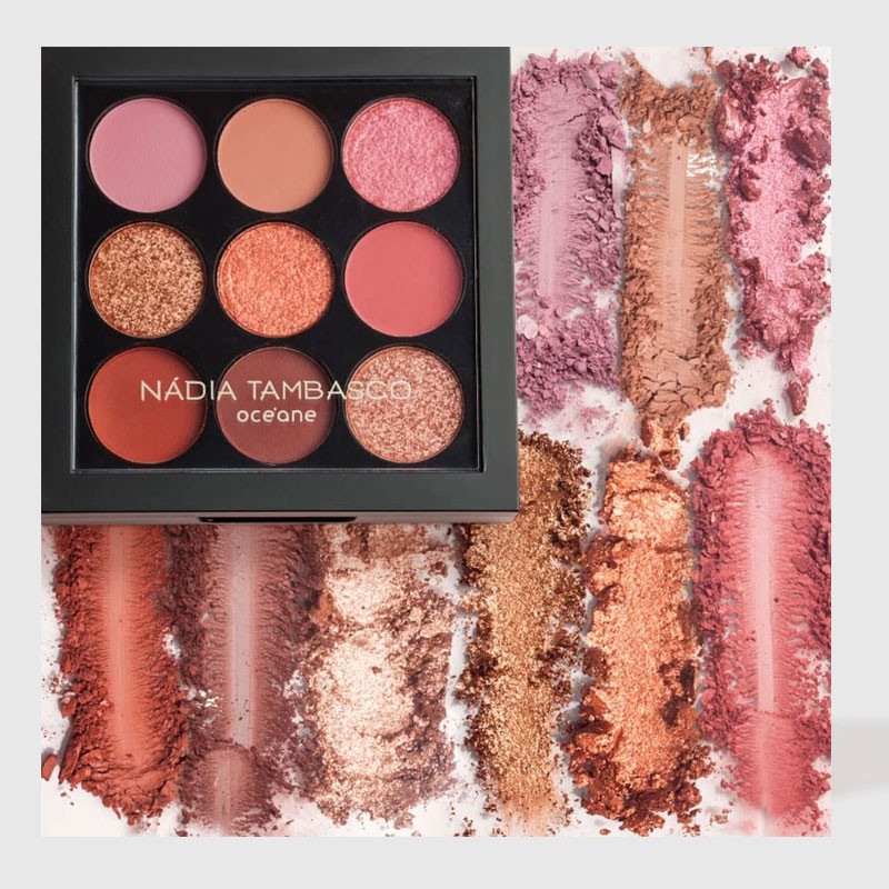 Paleta de Sombras To Go Nude Nádia Tambasco