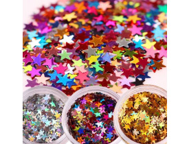 Potinho de Glitter de Estrelinha Unitario