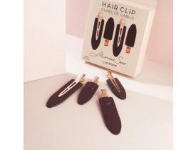 Hair Clip Mariana Saad - Clipe de Cabelo Cor Marsala