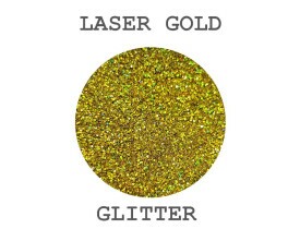 Glitter Laser Gold Color Pigments 