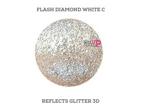 Reflects Glitter 3D Flash Diamond White C Color Pigments