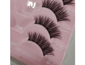 Cartela com 10 Pares de Cilios Postiços Canto JA2502