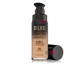 Base Conceal+Perfect 2-IN-1 02 Natural Milani