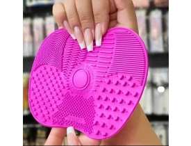 Tapete de Silicone para Limpeza de Pincéis